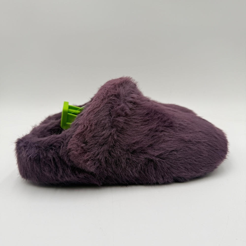Crocs Classic Cozzzy Luxe Slippers Women's Size 8 Shoes Plush Plum NEW